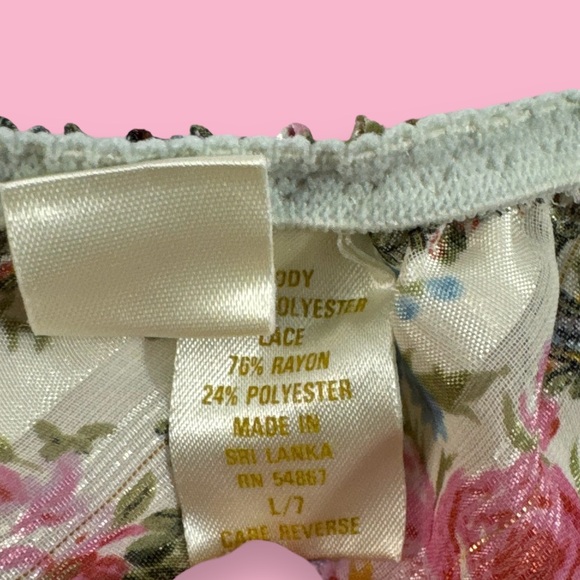 Vtg Victoria's Secret L Second Skin String Bikini Panty Shiny Y2K Gold Label - Picture 4 of 5